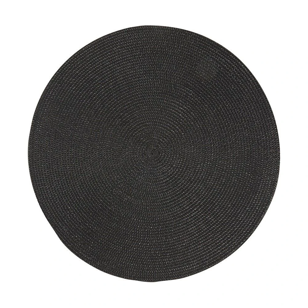Danica Brands Now Designs By Danica 15" Disko Placemats (Set Of 4) | Black - Image 2