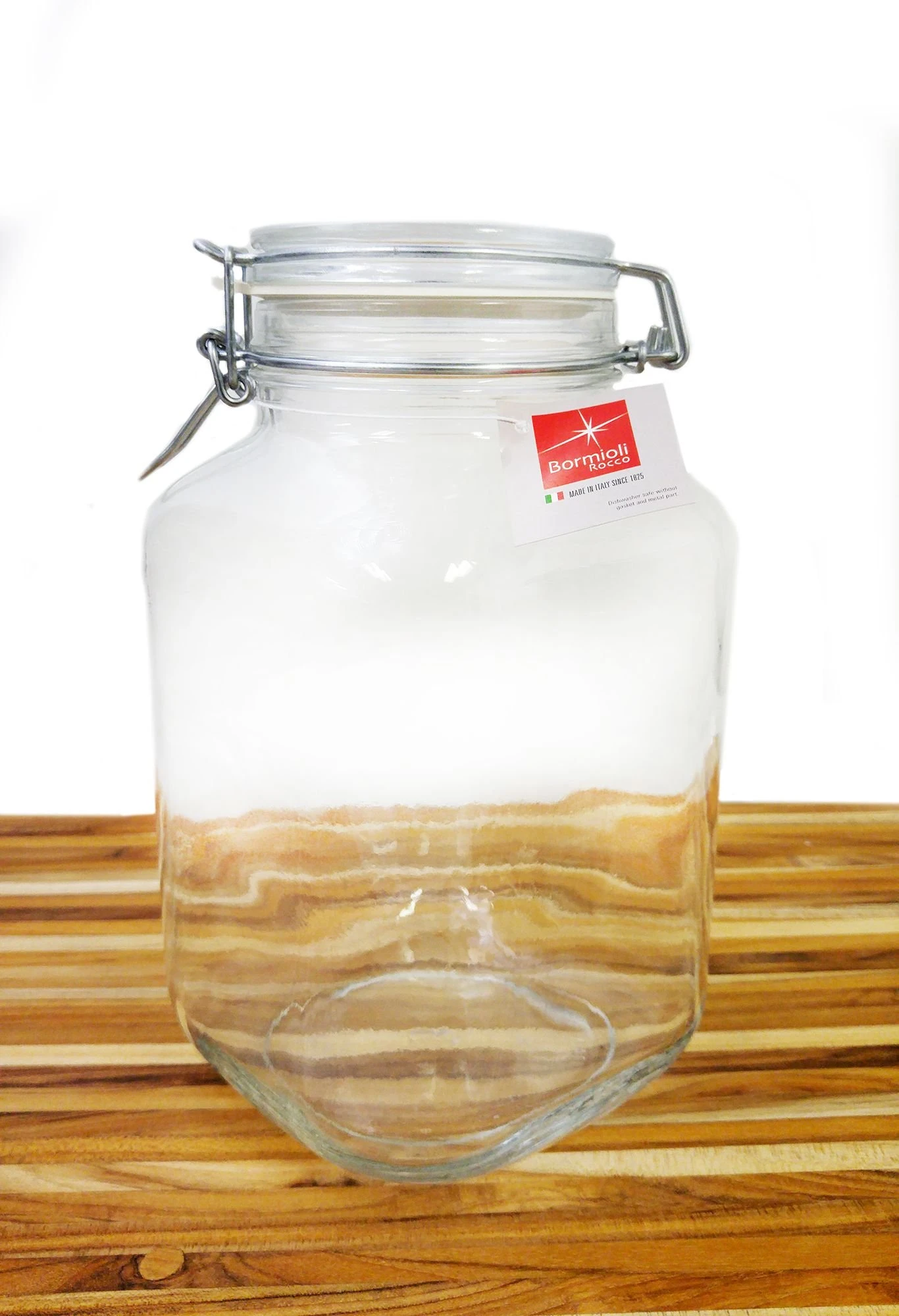 Bormioli Rocco 3L Swing Top Fido Glass Jar - Image 4