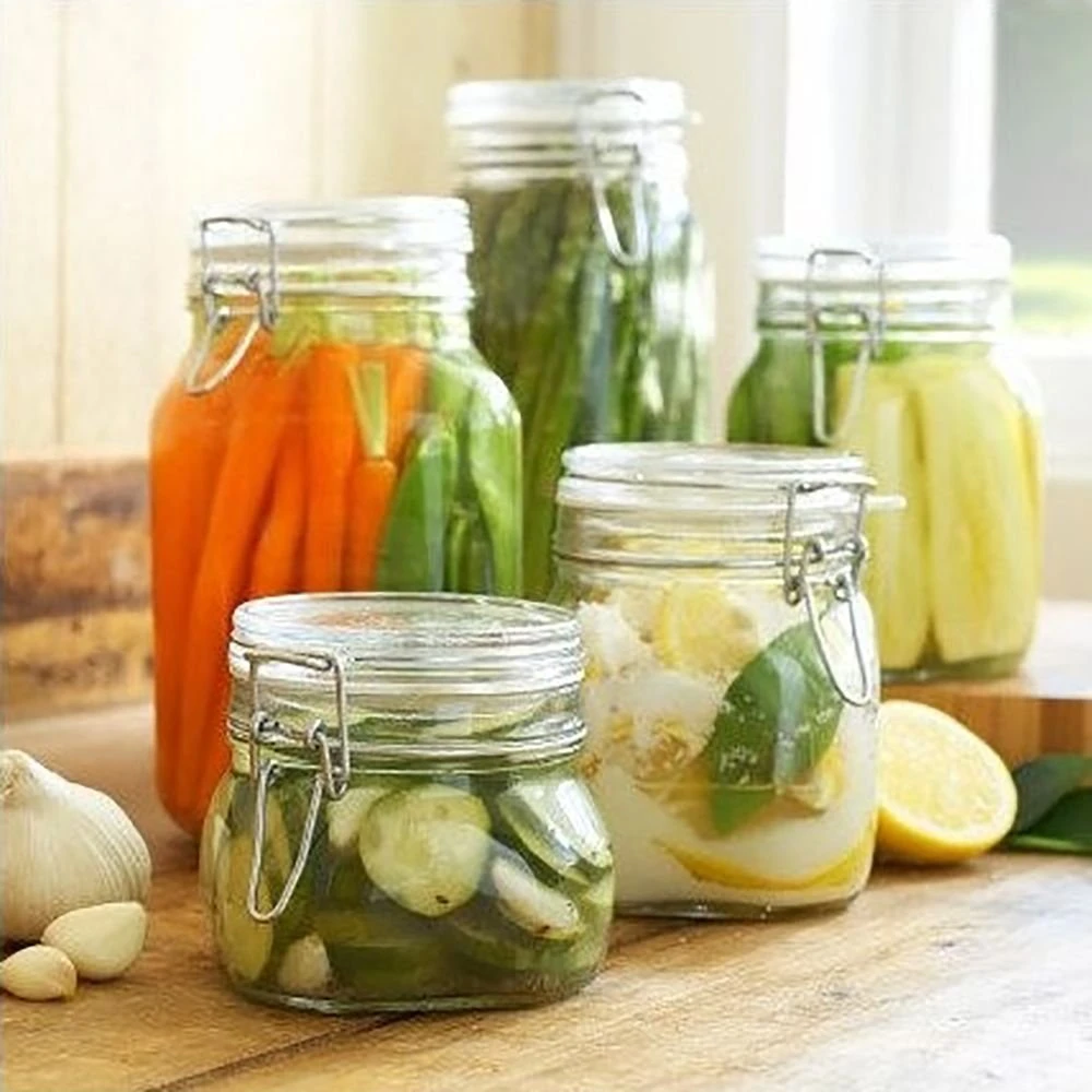 Bormioli Rocco 2L Swing Top Fido Glass Jars | 6-pack - Image 3