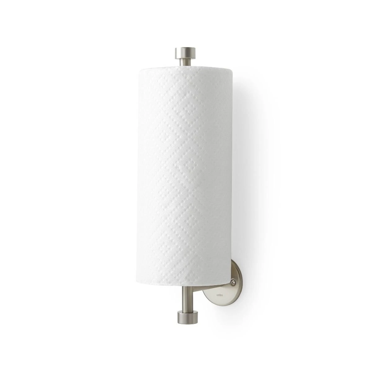 Umbra Cappa Wall Mounted Paper Towel Holder | Nickel - Image 4