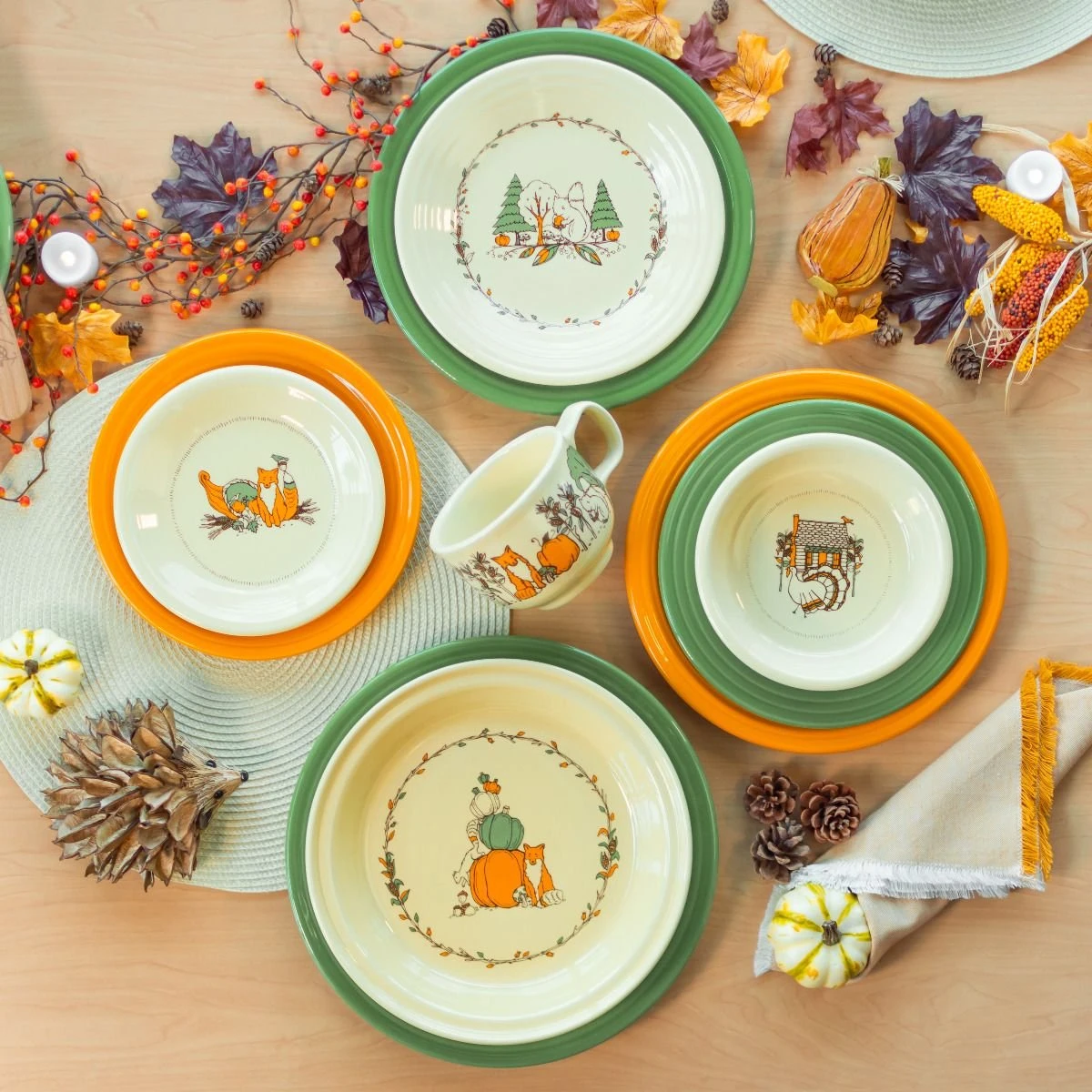 Fiesta® Fall Forest Dinnerware & Serveware Collection