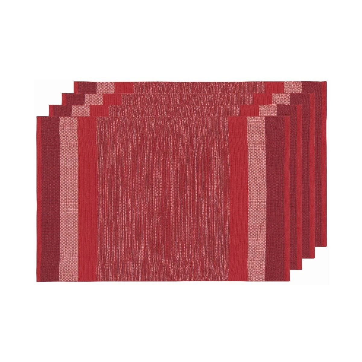 Danica Brands Now Designs By Danica Second Spin 13" X 20" Placemats (Set Of 4) | Chili - Image 2