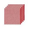 Danica Brands Danica Heirloom 18" Chambray Napkins (Set Of 4) | Chili
