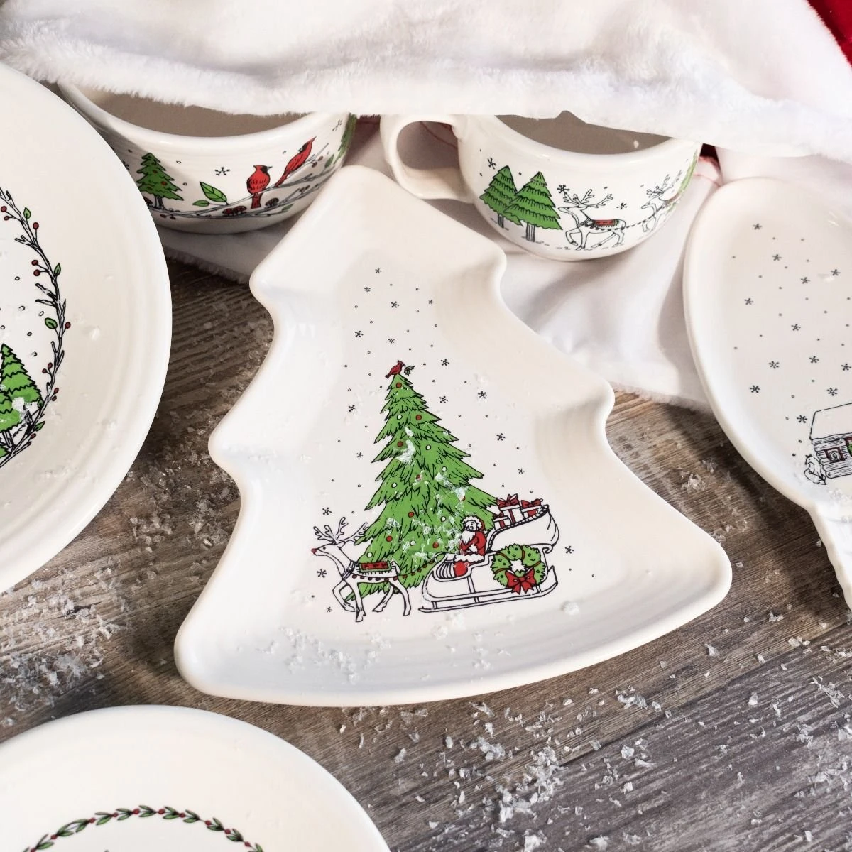 Fiesta® Hors D'Oeuvres Set | Christmas Whimsy - Image 5