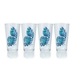 Fiesta® 16oz Cooler Glassware (Set Of 4) | Coastal Shells