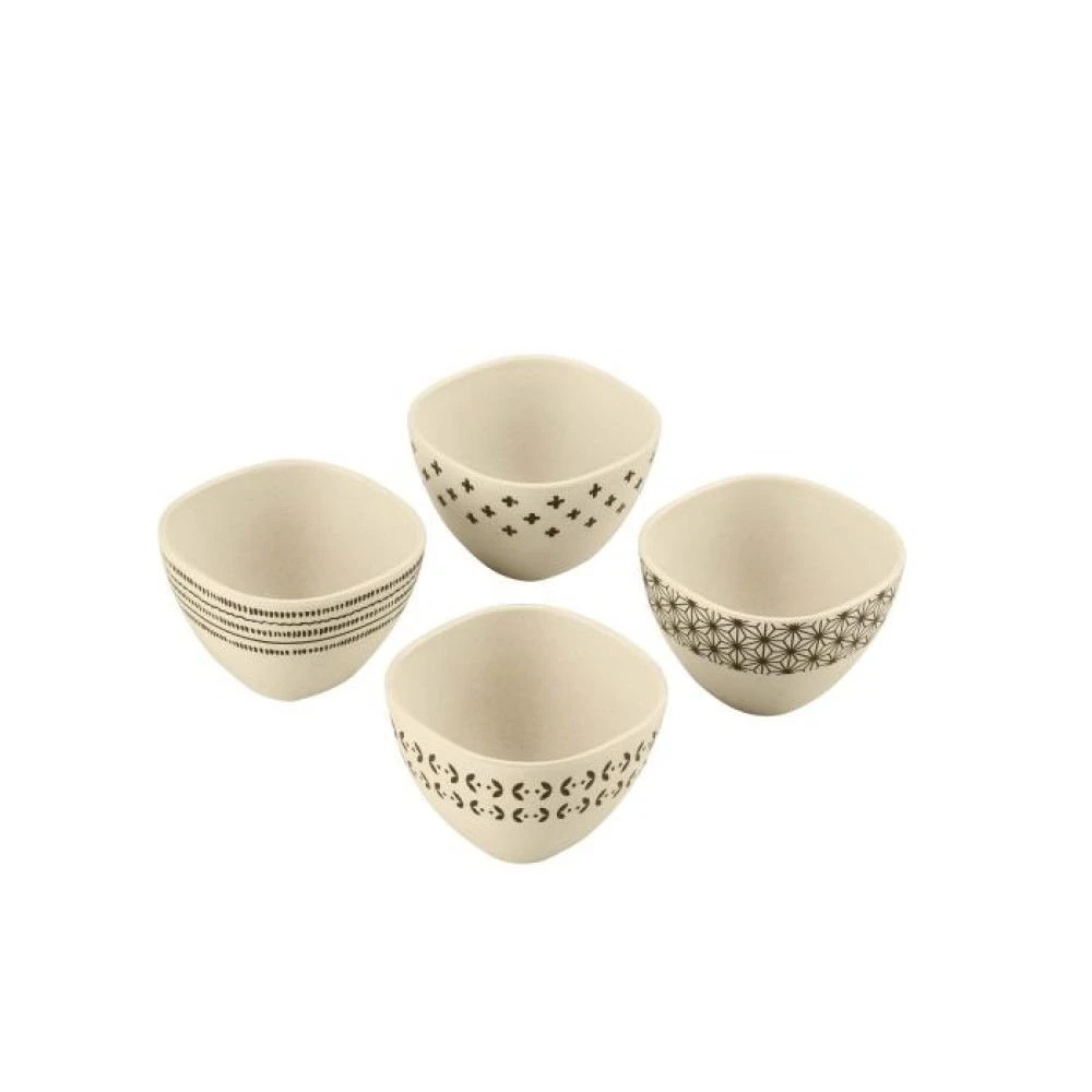 Cuisinart 8oz Pinch Bowls (Set Of 4) | White & Black - Image 2
