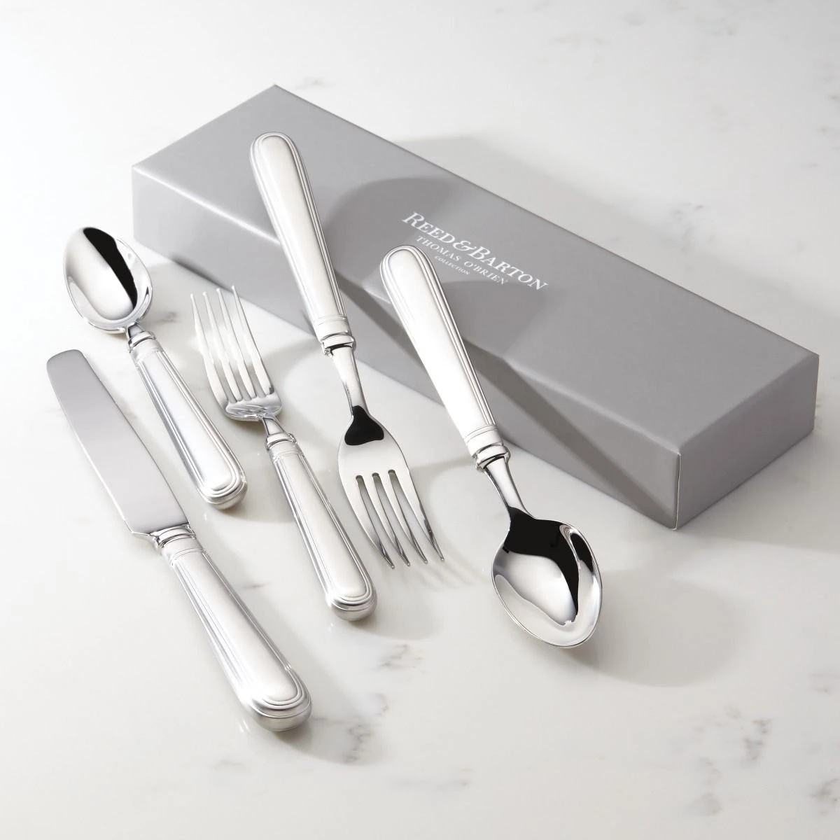 Reed & Barton 20-Piece Flatware Set | Danois - Image 3