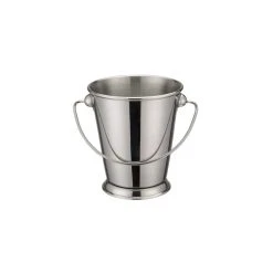 Winco 3.75" X 3.75" Mini Pail | Stainless Steel