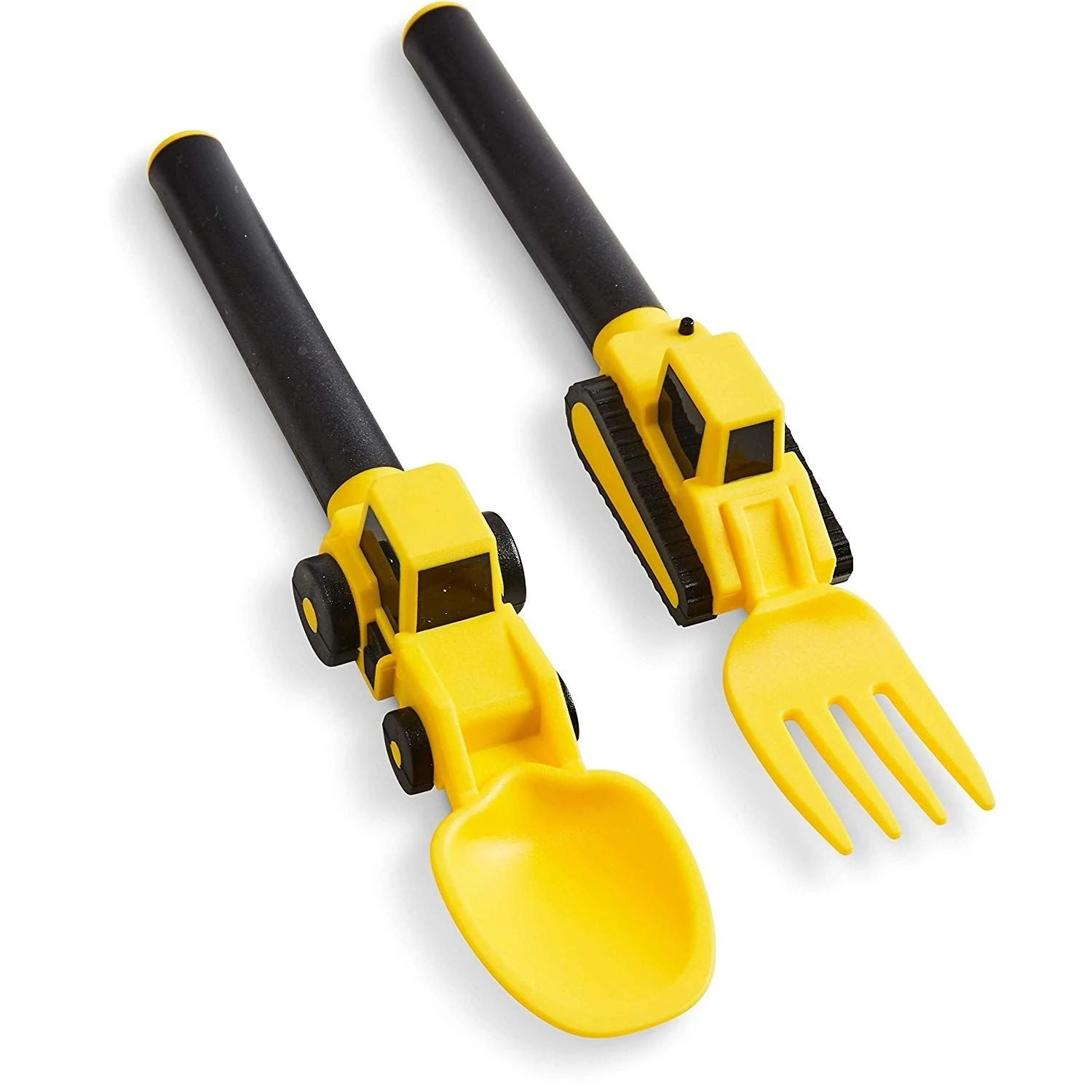 Masontops Dinneractive Construction Utensil Set Of 2 Yellow