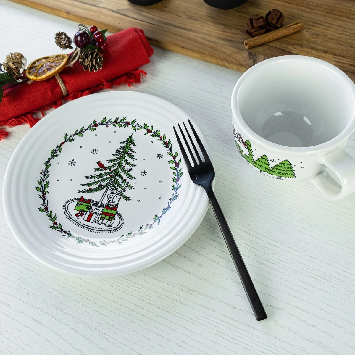 Fiesta® Christmas Whimsy Dinnerware & Serveware Collection - Image 8