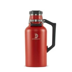 DrinkTanks 64oz Craft Growler | Crimson