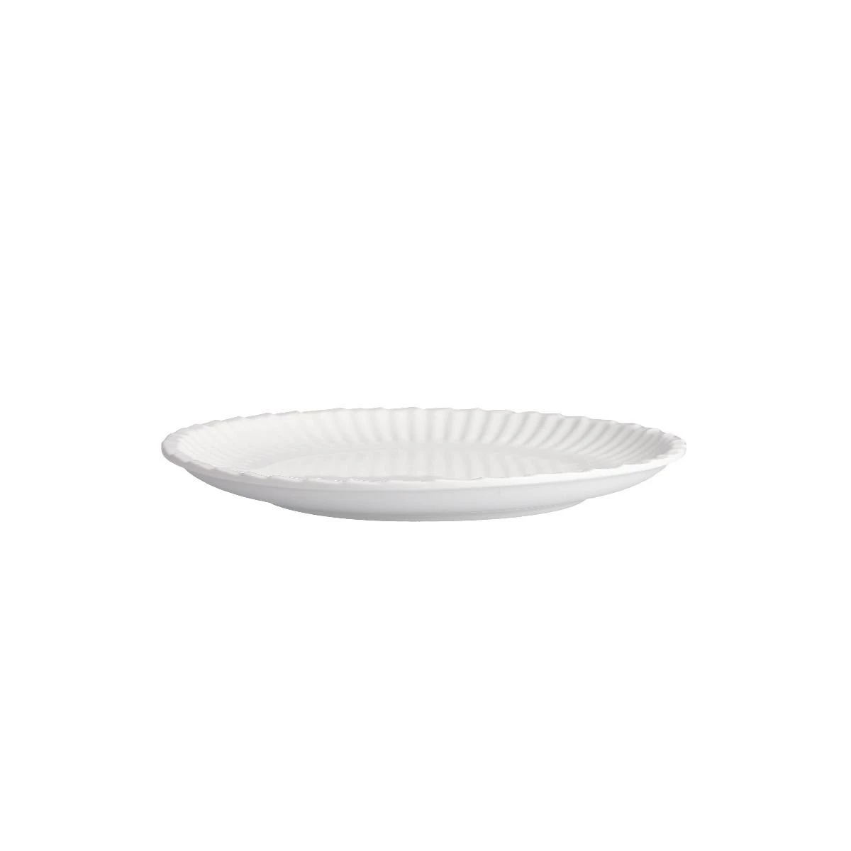 Fortessa Street Eats 10" Melamine Paper Plate | White - Image 2