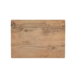Fortessa Melamine Wood Rectangular Tray | 14" X 10"