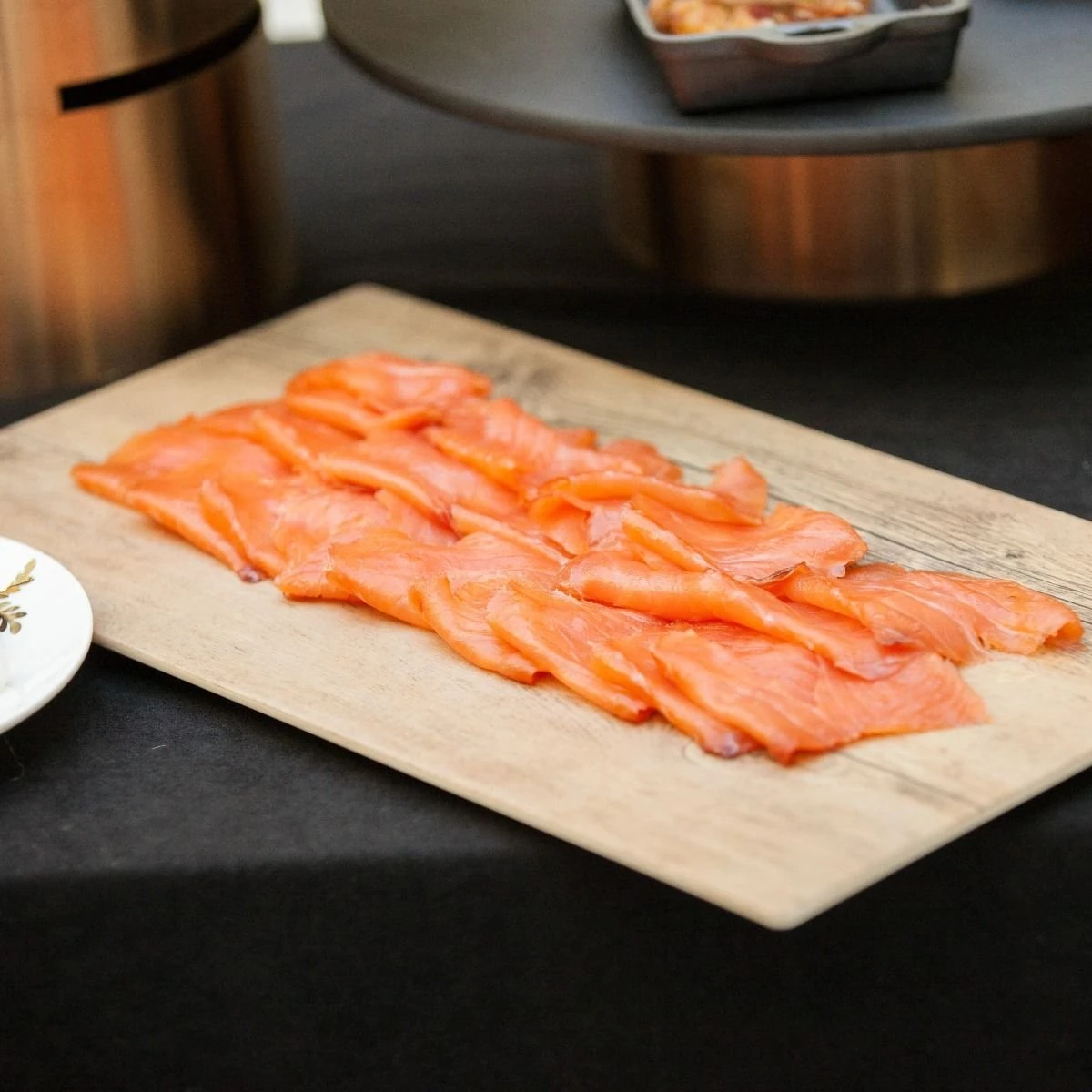 Fortessa Melamine Wood Rectangular Tray | 18" X 10" - Image 2