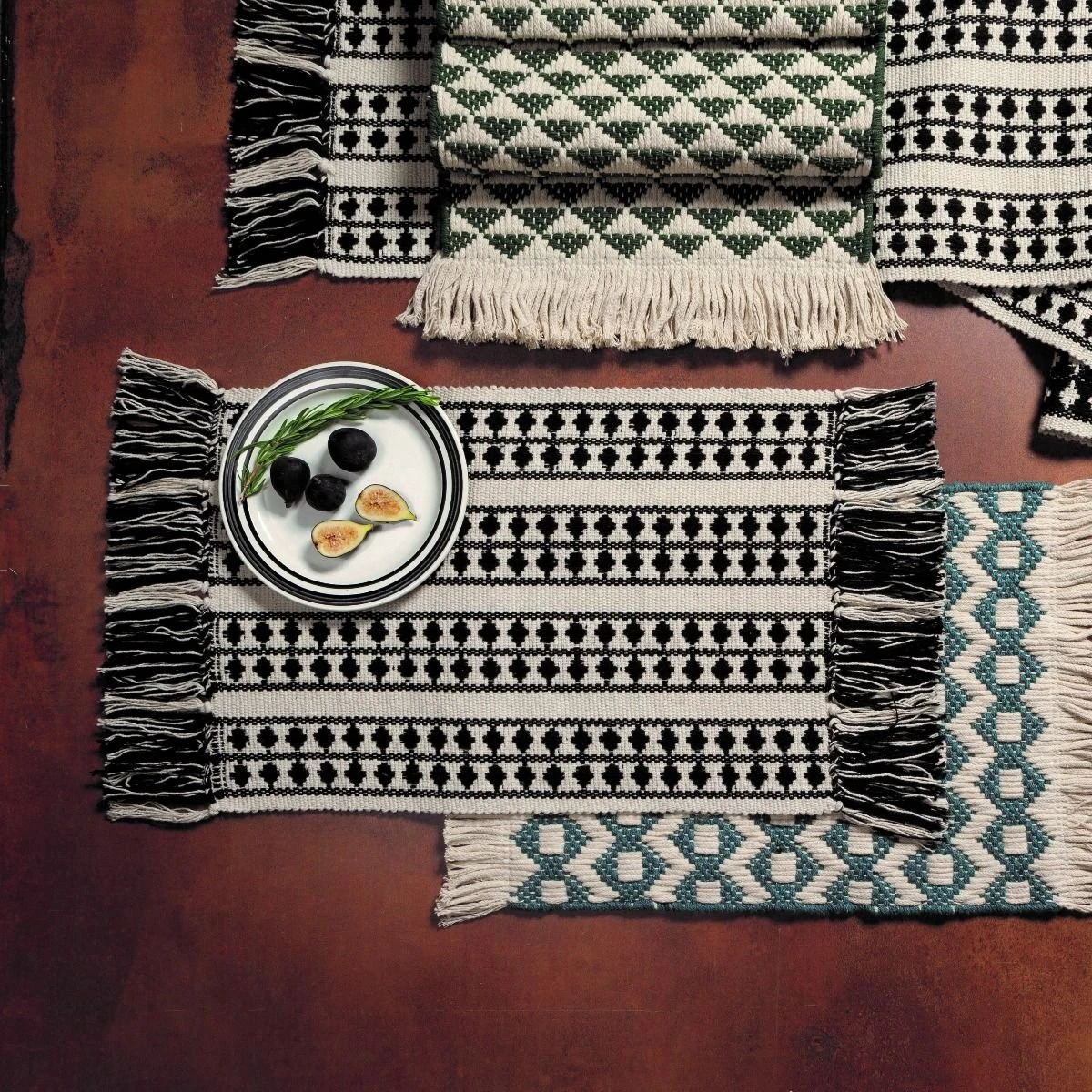 Danica Brands Danica Heirloom Echo Collection 13" X 19" Placemat | Shadow - Image 2