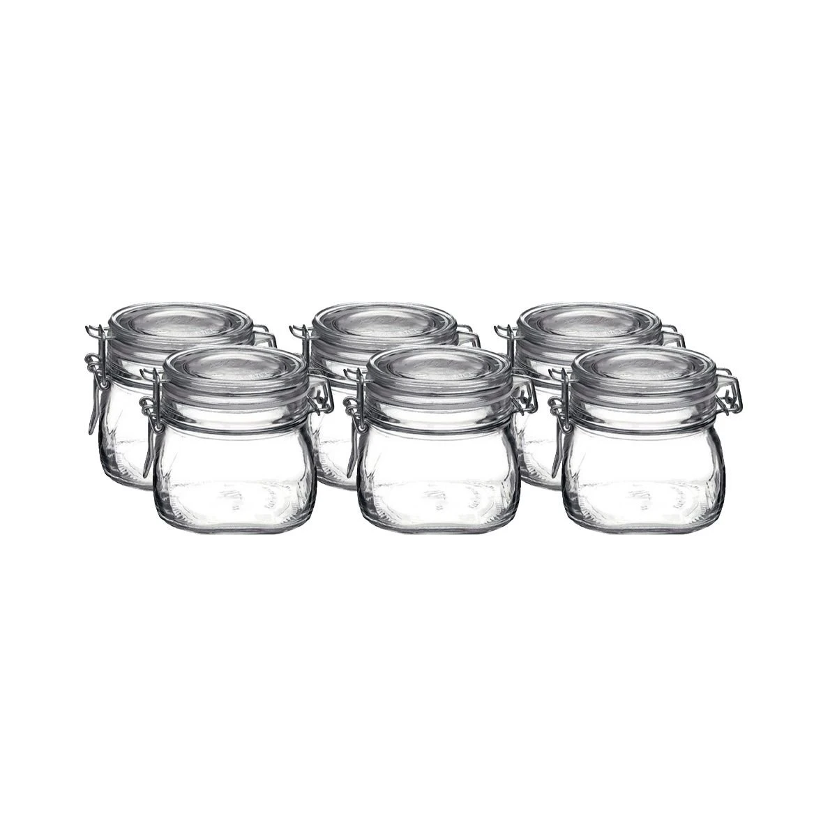 Bormioli Rocco 0.5L Swing Top Fido Canning Jars | 6-pack