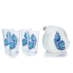 Fiesta® Beverage Set For 4 | Coastal Shells