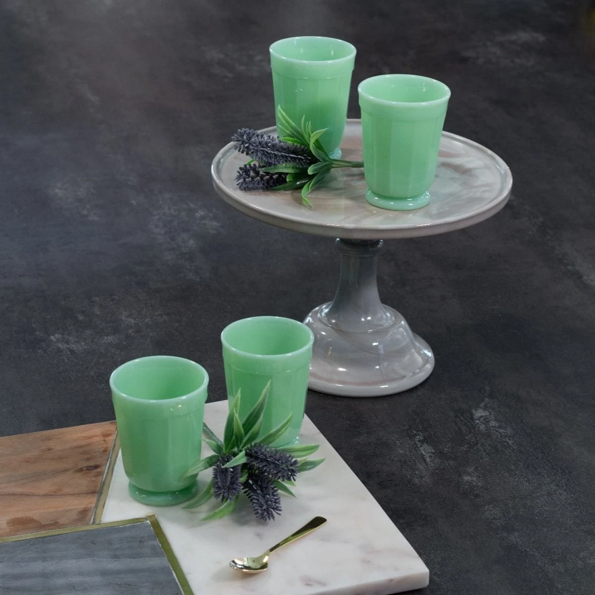 Mosser Glass 6oz Panel Tumbler | Jade - Image 2