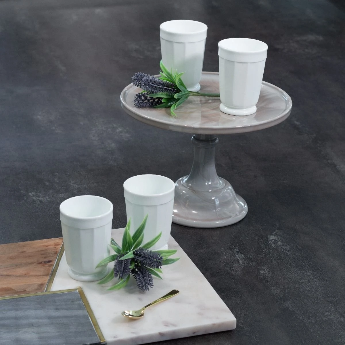 Mosser Glass 6oz Panel Tumbler | Milk - Image 2