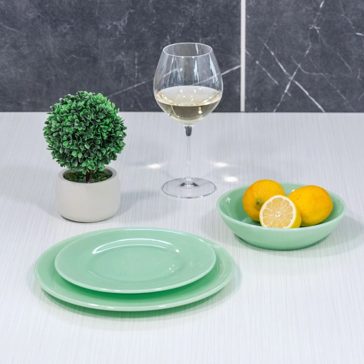 Mosser Glass 10" Plate | Jadeite - Image 2