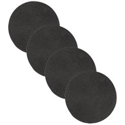 Danica Brands Now Designs By Danica 15" Disko Placemats (Set Of 4) | Black