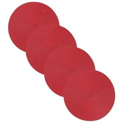 Danica Brands Now Designs By Danica 15" Disko Placemats (Set Of 4) | Chili