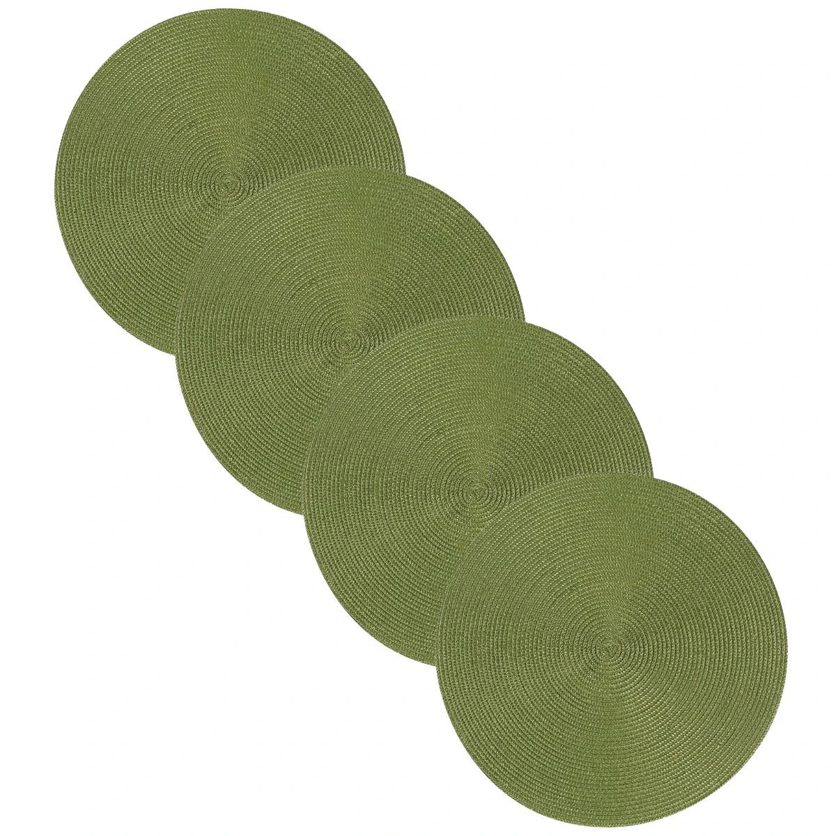 Danica Brands Now Designs By Danica 15" Disko Placemats (Set Of 4) | Fir