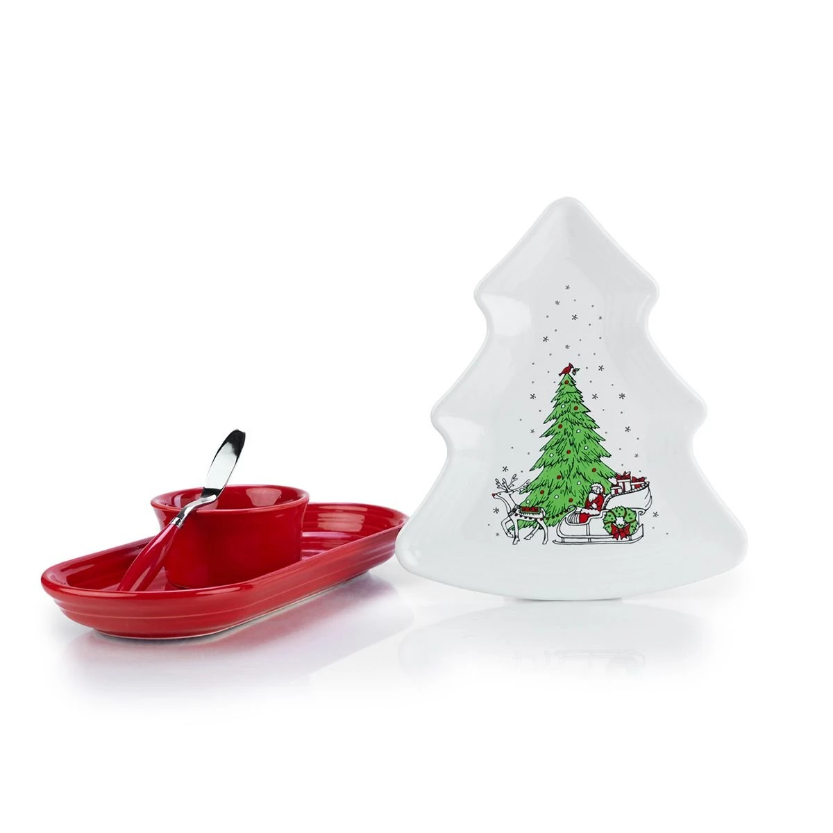Fiesta® Hors D'Oeuvres Set | Christmas Whimsy