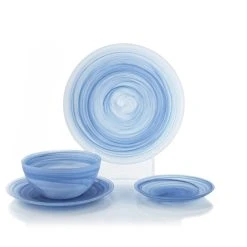 Fortessa La Jolla 16-Piece Dinnerware Set | Ink Blue