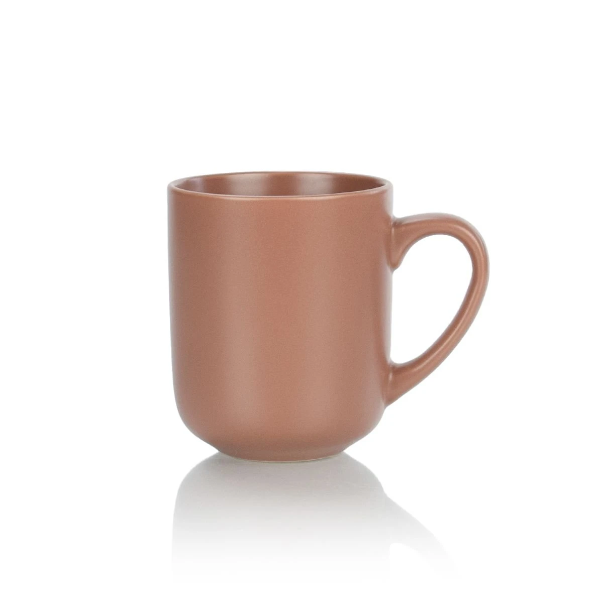 Everything Kitchens Modern Flat 8-Piece Mug Set | Dusty Blue & Terracotta - Image 3