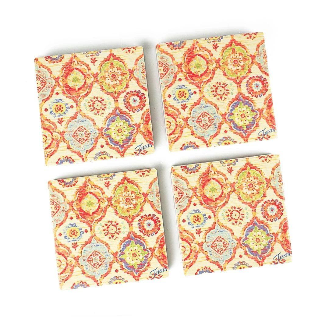 Fiesta® Coaster Set | 4-Piece (Ava)