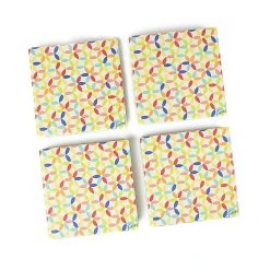 Fiesta® Coaster Set | 4-Piece (Kitchen Floral)