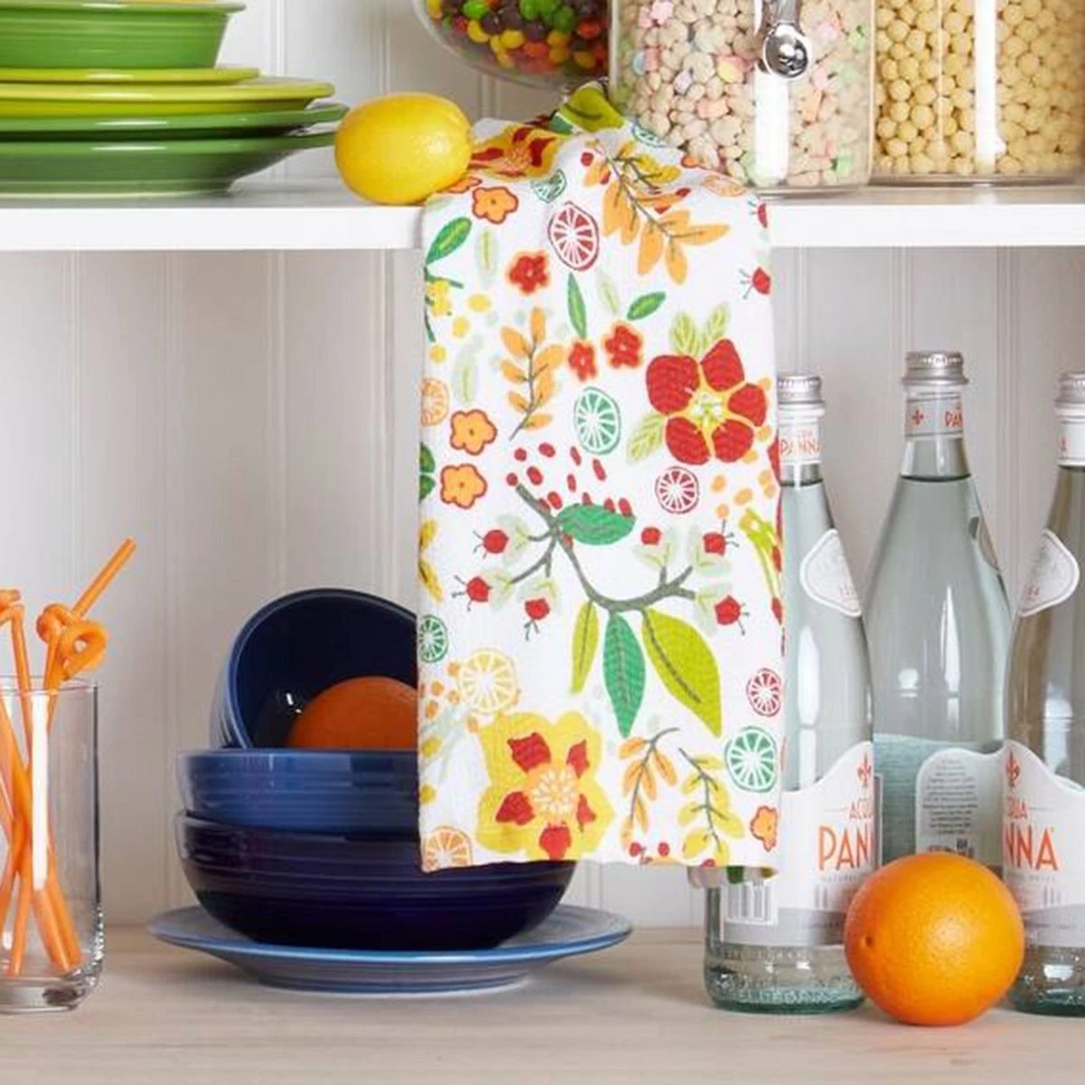 Fiesta® 16" X 28" Kitchen Towel | Graphic Floral - Image 4