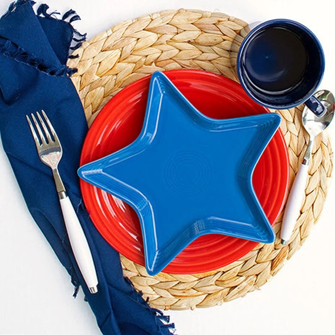 Fiesta® Star Plate | Lapis - Image 2