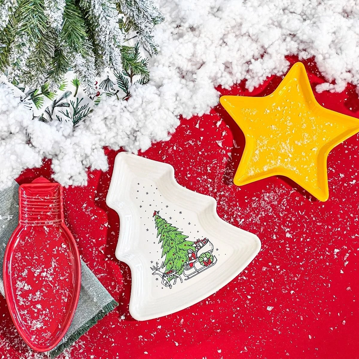 Fiesta® Hors D'Oeuvres Set | Christmas Whimsy - Image 6