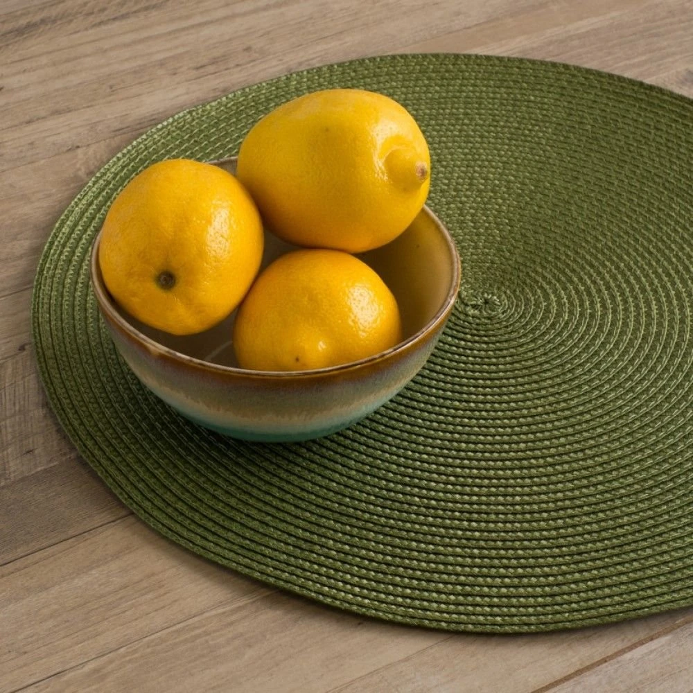 Danica Brands Now Designs By Danica 15" Disko Placemats (Set Of 4) | Fir - Image 5