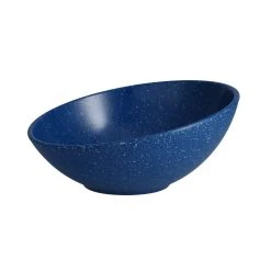 Fortessa Camp Melamine 8.5" Tilt Bowl | Blue