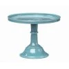 Mosser Glass 10" Cake Plate | Georgia Blue