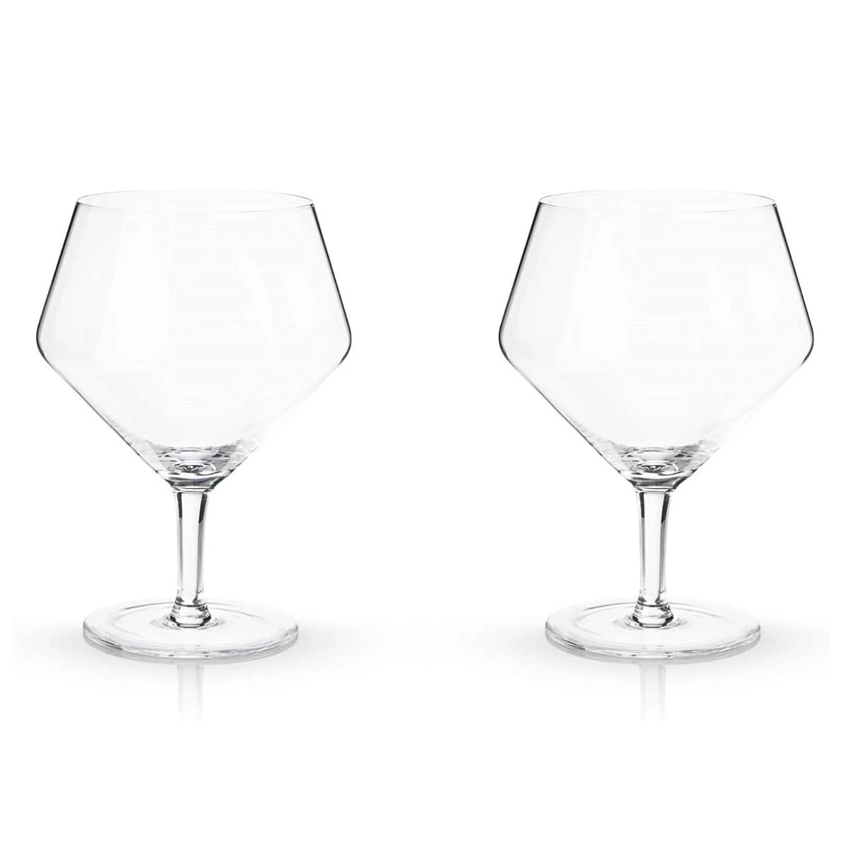 Viski® Angled Crystal Gin & Tonic Glasses - Image 2