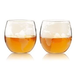 Viski® Globe Whiskey Tumblers