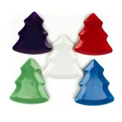 Fiesta® 5-Piece Plate Set | Trees