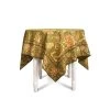 April Cornell 54" X 54" Jacobean Garden Breakfast Tablecloth | Olive