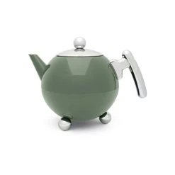 Bredemeijer Bella Ronde 41oz Teapot | Smokey Green