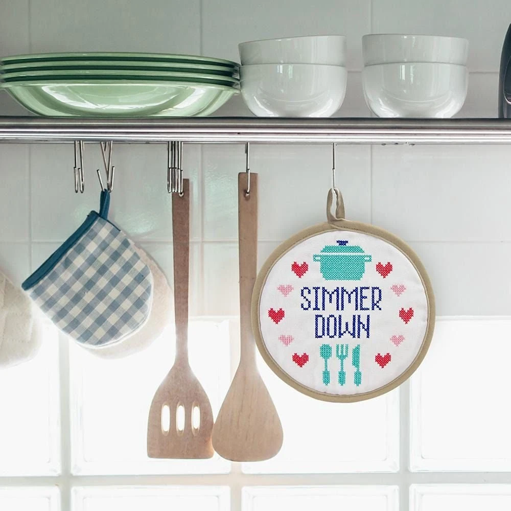 Fred In Stitches Potholder | Simmer Down - Image 4