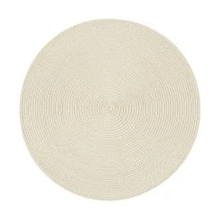 Danica Brands Now Designs By Danica 15" Disko Placemat | Ivory