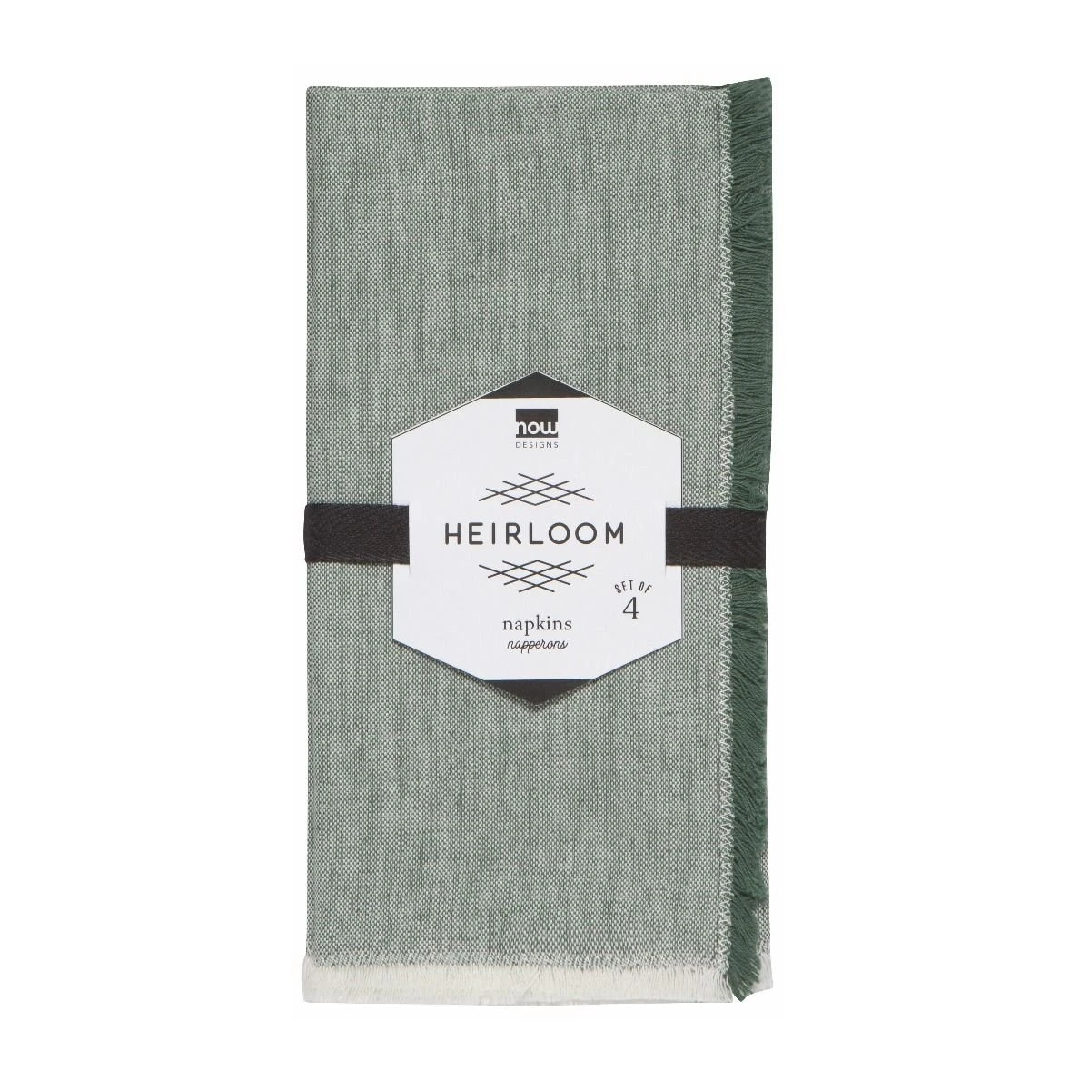 Danica Brands Danica Heirloom 18" Chambray Napkins (Set Of 4) | Jade - Image 2