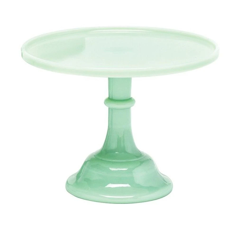 Mosser Glass 10" Cake Plate & Dome | Jade - Image 2