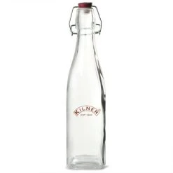 Kilner Swing Top Square Glass Bottle | 18.5oz