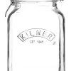 Kilner Swing Top Square Glass Jar | 1.5L