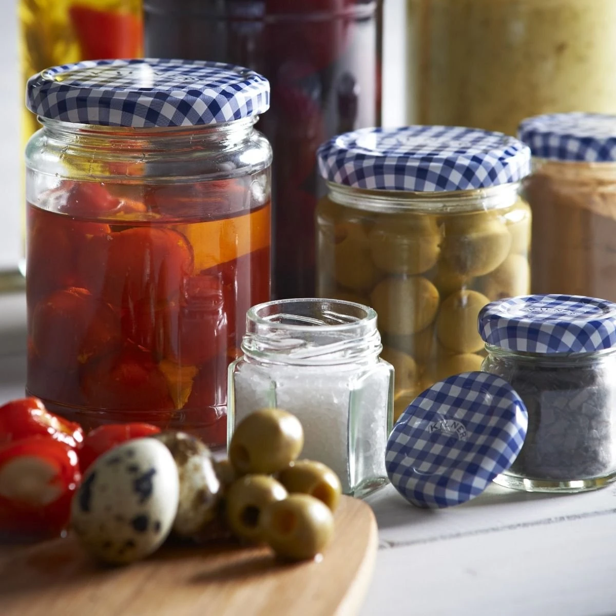 Kilner Twist Top Hexagonal Jar (Blue) | 1.6oz - Image 2